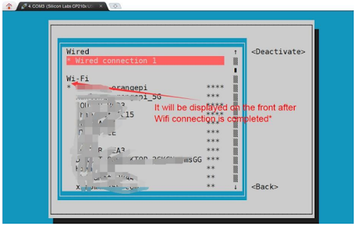 run network manager UI step 5