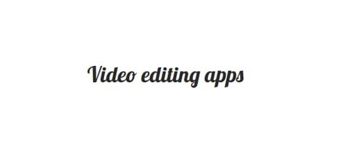 Represent What are the best video editing apps for iOS? article